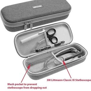 Brand new butterfox stethoscope Case. Gray